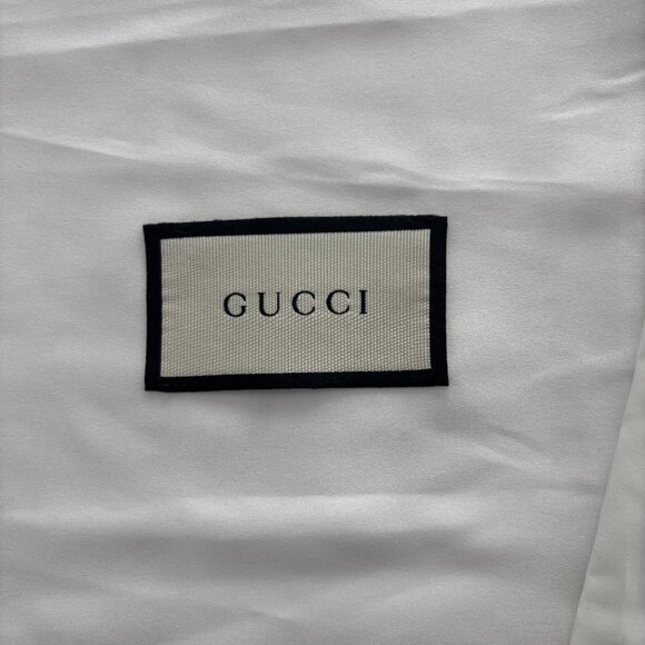 Gucci Dust Bags - Satin - White - Set of 2 - Picture 2 of 2